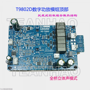 专业音响数字功放模块二通道T9802